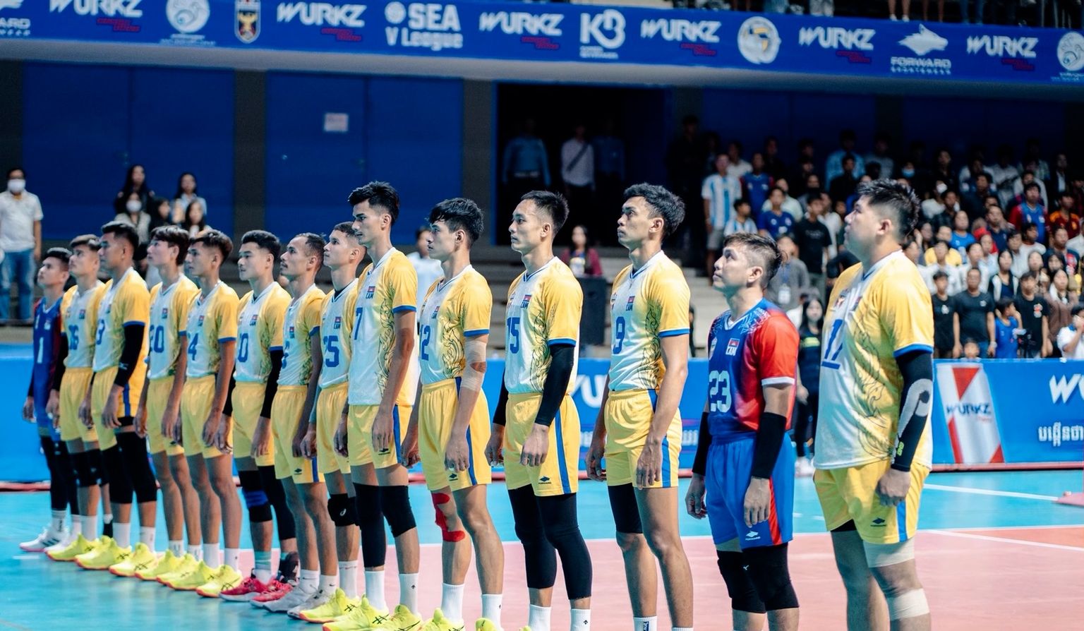 ក្រុម​បាល់ទះជម្រើសជាតិ​កម្ពុជា ត្រូវ​ធ្វើ​ដំណើរ​ទៅ