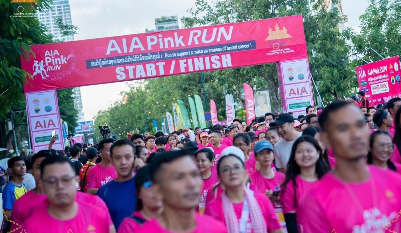 Pink Run ២០២៦ ទាក់ទាញអ្នករត់មកពី ២៧ ប្រទេស និងរំពឹ