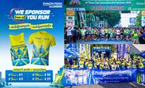 ១គីឡូម៉ែត្រ ស្មើនឹង $១ ក្រុមហ៊ុន វឌ្ឍនៈ នឹងបរិច្ចាគទឹកប្រាក់តាមចង្ងាយដែលអ្នកបានរត់ក្នុងទិវារត់ប្រណាំងភ្នំពេញអន្តរជាតិពាក់កណ្តាលម៉ារ៉ាតុងលើកទី ១៤ ក្នុងចលនាសប្បុរសធម៌