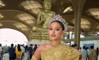រី ស្រីនេត អតីតកញ្ញាឯកវាយនភណ្ឌលេខ២ ឥឡូវកំពុងក្លាយជាទីចាប់អារម្មណ៍នៅកម្មវិធី Miss Asia Pacific International នៅហ្វីលីពីន