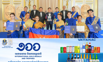 ក្រុមហ៊ុន វឌ្ឍនៈ ទទួលបានសមិទ្ធផលដ៏អស្ចារ្យ មេដាយ និងពានកិត្តិយសអន្តរជាតិចំនួន ១០០