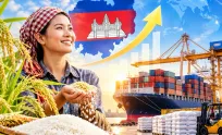 កំណត់ត្រាប្រវត្តិសាស្ត្រ! កម្ពុជានាំចេញអង្ករលើស ១លានតោន ជាលើកដំបូងទៅកាន់ទីផ្សារអន្តរជាតិ