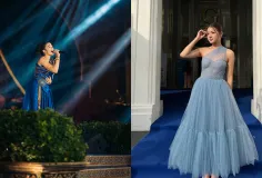 ហ៊ូអ៊ីន ហ្វាង់ ចូល K've entertainment បានជួប និងលេង Trend រាំជាមួយព្រះនាង ជេនណា ភ្លែត