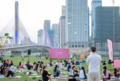 ទីក្រុង នរា បានប្រារព្ធទិវានារីអន្តរជាតិ ជាមួយនឹងការហាត់ Pilates ដោយឥតគិតថ្លៃ