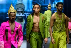 Designer បរទេសម្នាក់នាំយកវប្បធម៌ខ្មែរ បង្ហាញនៅ Noir Fashion Week ទីក្រុងញូវយ៉ក