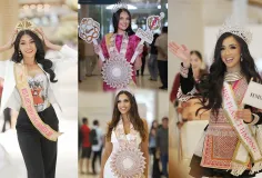 ប្លែក ស្អាត ច្នៃប្រតិដ្ឋ! កម្ពុជា ធ្វើកម្រងផ្កាពីក្រដាសប្រាក់រៀលខ្មែរ ជូនបេក្ខភាពបវរកញ្ញា Miss Planet International