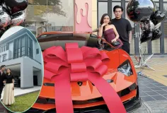 ទើបទិញកំពូលឡានស្ព័រ Lamborghini ឥឡូវ នី រតនា បង្ហាញវីឡាធំស្កឹមស្កៃ១ទៀត