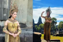 បវរកញ្ញាខ្មែរកូនកាត់អ៊ីតាលី Angelia Dougherty កំពុងក្រសោបបានប្រជាប្រិយភាពពីអ្នកគាំទ្រនៅកម្ពុជា - Article