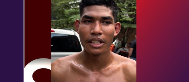 កម្ពស់ខ្ពស់ណាស់ ១,៩៥ម៉ែត្រ! កូនសិស្សលោកគ្រូ រីគី ម្នាក់នេះ មានប្រវត្តិលក់រទេះអេតចាយ មកហាត់គុនខ្មែរព្រោះស្រលាញ់ពេក