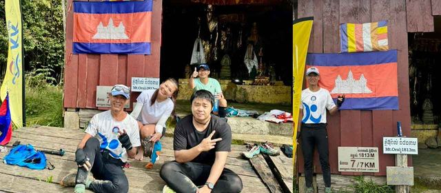 ធ្លាប់ឡើងភ្នំឱរ៉ាល់បាន៧៦ដងហើយ លោក គីម សារឿន ដាក់គោលដៅវ៉ៃផ្ដាច់ឱ្យបានដល់លើកទី១០០ក្នុងឆ្នាំនេះ