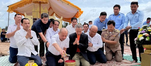 រដ្ឋបាលខេត្តស្វាយរៀង បានធ្វើពិធីក្រុងពាលីសុំសេចក្តីសុខសាងសង់ពហុកីឡដ្ឋានខេត្តស្វាយរៀងថ្មីមួយទៀត
