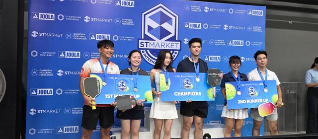 ព្រឹត្តិការណ៍ Pickleball អន្តរជាតិលើកដំបូងនៅកម្ពុជាទាក់ទាញបានអត្តពលិកឆ្នើមមកពីជាង២០ប្រទេស