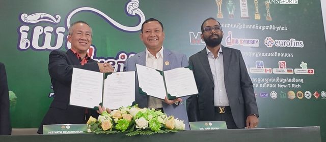 ដំណើរឆ្ពោះទៅអូឡាំពិក LA 2028 របស់កម្ពុជាទទួលបានការឧបត្ថម្ភជាបន្តបន្ទាប់ពីក្រុមហ៊ុនឯកជន និងមហាជន