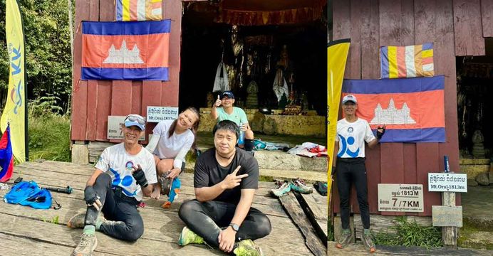 ធ្លាប់ឡើងភ្នំឱរ៉ាល់បាន៧៦ដងហើយ លោក គីម សារឿន ដាក់គោលដៅវ៉ៃផ្ដាច់ឱ្យបានដល់លើកទី១០០ក្នុងឆ្នាំនេះ