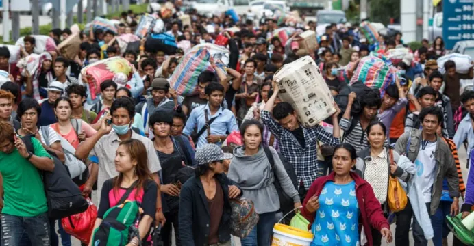 លំហូរសាច់ប្រាក់ពីបរទេសធ្លាក់ចុ...