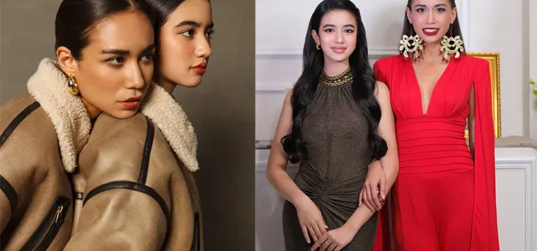 ស្ទីល៍តែងខ្លួនព្រះនាង ជេនណា និងព្រះនាង អេម៉ា ស្រស់ស្អាតម្យ៉ាងម្នាក់ថ្ងៃចូលរួមមង្គលការប្អូន ទេព បូព្រឹក្ស