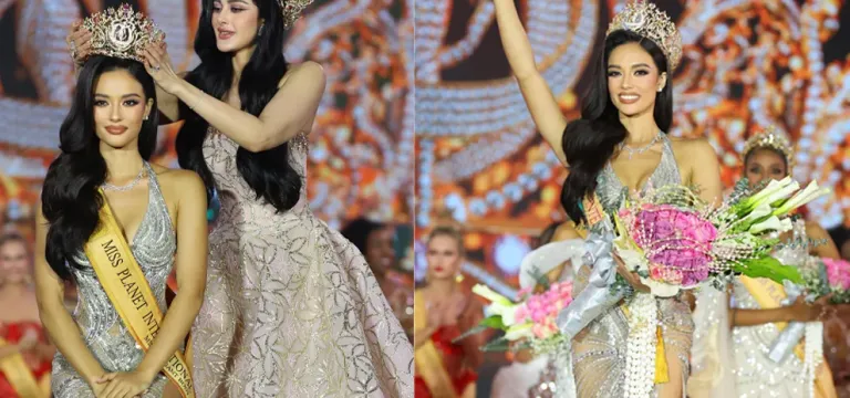 កម្ពុជាធ្វើបានហើយ! Sydney Marith ក្លាយជាម្ចាស់មកុដ Miss Planet International 2025