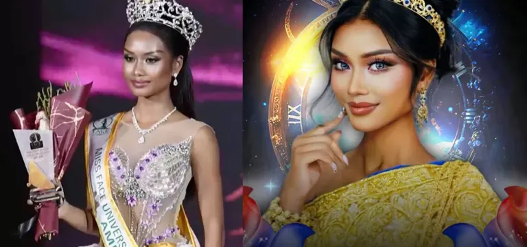 សេង ណាអូមី ទទួលបានមកុដ Miss Face Of The Universe Global Ambassador 2026