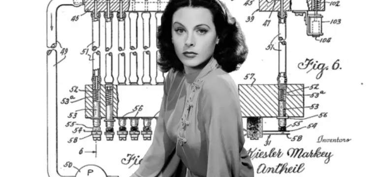 តារាសម្ដែង Hedy Lamarr មាតានៃ Wi-Fi រួមជាមួយទំនាក់ទំនងឥតខ្សែ GPS និង Bluetooth