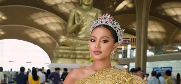 រី ស្រីនេត អតីតកញ្ញាឯកវាយនភណ្ឌលេខ២ ឥឡូវកំពុងក្លាយជាទីចាប់អារម្មណ៍នៅកម្មវិធី Miss Asia Pacific International នៅហ្វីលីពីន