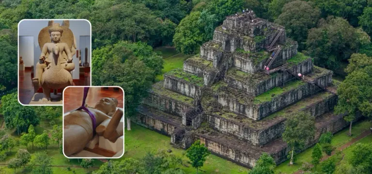 សោកនាដកម្មនៅរាជធានីបុរាណកោះកេរ៖ ការបំផ្លិចបំផ្លាញ និងការរស់ឡើងវិញនៃបេតិកភណ្ឌខ្មែរ
