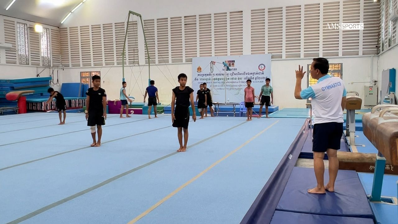 Image for article: សហព័ន្ធកាយសម្ព័ន្ធកម្ពុជា ពង្រឹងការធ្វើតេស្ដវាស់ស្ទង់សមត្ថភាពក្រុមជម្រើសជាតិយ៉ាងម៉ឺងម៉ាត់ ដើម្បីបោះជំហានទៅរកមេដាយអន្តរជាតិ
