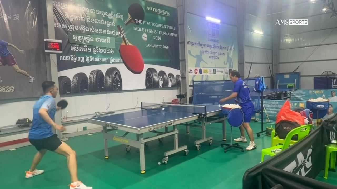 កម្ពុជាត្រៀមបញ្ជូនប្រតិភូ និងកីឡាករ ៩រូប ចូលរួមការប្រកួតជើងឯកវាយកូនឃ្លីលើតុអាស៊ីអាគ្នេយ៍ ឆ្នាំ២០២៦ នៅម៉ាឡេស៊ី