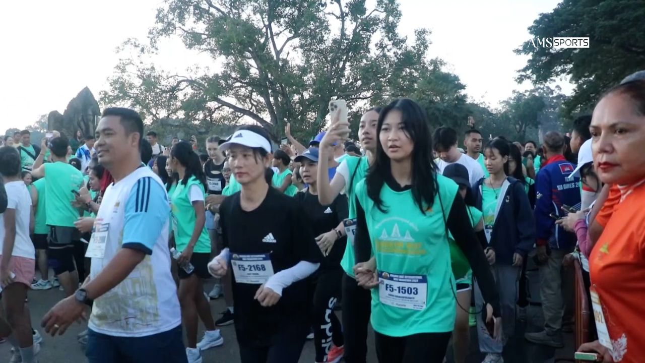 Image for article: ពាក់កណ្ដាលម៉ារ៉ាតុងអន្តរជាតិអង្គរអាចនឹងវិវឌ្ឍទៅជា Full Marathon ខណៈអ្នករៀបចំនឹងស្ទង់មតិនៅឆ្នាំក្រោយ