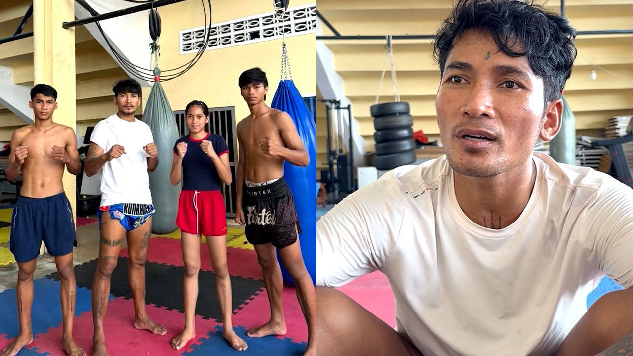 Image for article: ព្រំ សំណាង បង្រៀនមេរៀនពិត១នេះឲ្យ កូនៗភ្ញាក់ខ្លួនដឹងពីតម្លៃគុនខ្មែរនិងខិតខំហ្វឹកហាត់