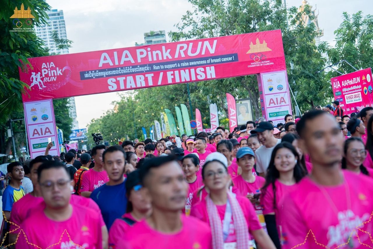 Image for article: Pink Run ២០២៦ ទាក់ទាញអ្នករត់មកពី ២៧ ប្រទេស និងរំពឹងអ្នកចូលរួមដល់ ៥ ០០០ នាក់