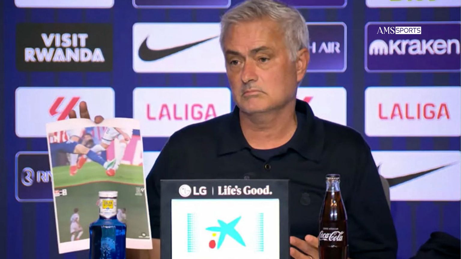 Mourinho ថា Atletico Madrid សមតែបានកាតក្រហមពីរក្នុងប្រកួត Derby ដ៏ក្ដៅគគុក - Article Thumbnail